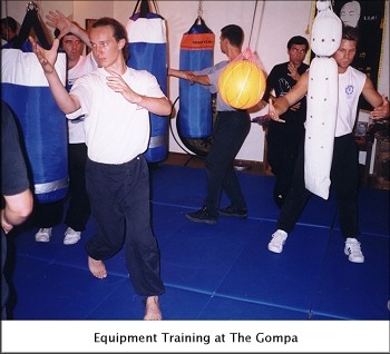 Equipment Training at The Gompa