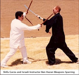 Shifu Garza and Ben Hazan